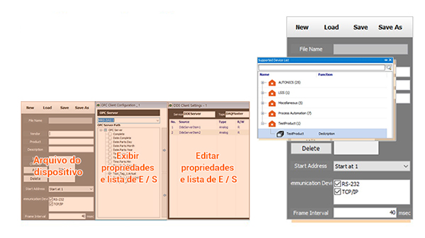 Editor de Dispositivos Modbus