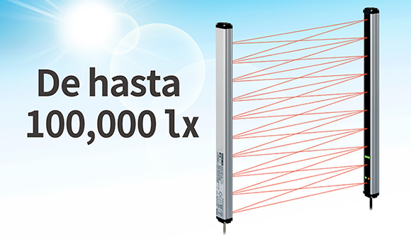 Até 100,000 lx