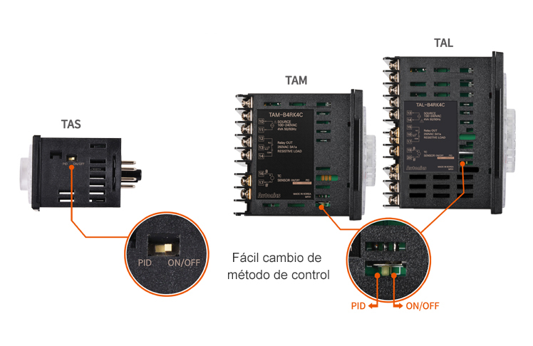 Easy Control Method Switching