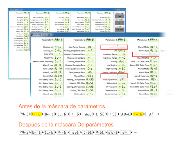 Parameter Mask Function