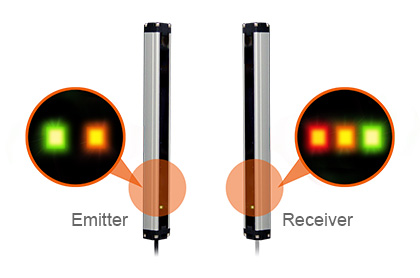 LED Status indikator yang cerah