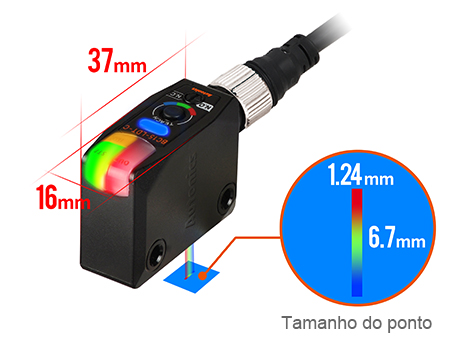 Detectar pequenos objetos e marcas de cores