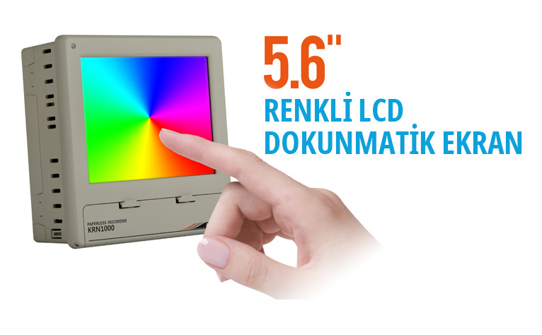 5,6’’ RENKLİ LCD DOKUNMATİK EKRAN