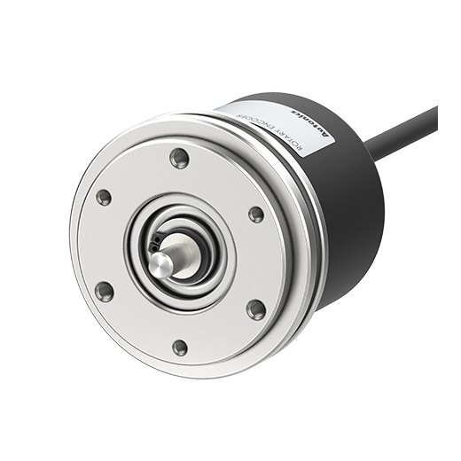 E58SS6-10-3-T-5 - 58 mm Incremental Rotary Encoders (Synchro Shaft Type ...