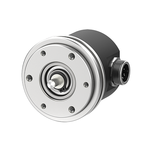 E58SS6-3000-3-N-5-CS - 58 mm Incremental Rotary Encoders (Synchro Shaft ...