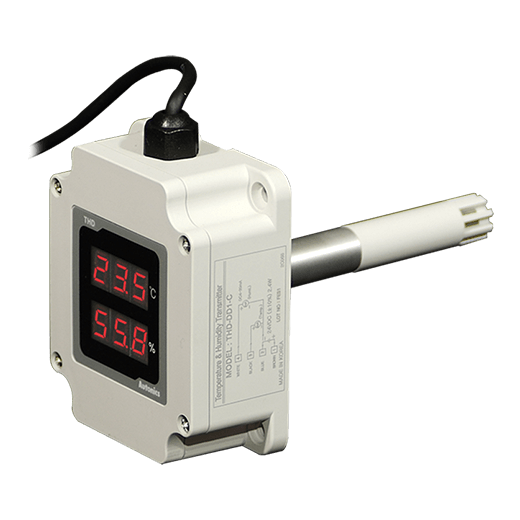 Industrial temperature and humidity sensor wall mount - Renke