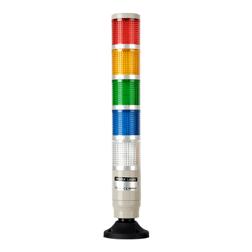 MT4B-5ALG-RYGBC - D45/D56/D86mm Bulb Type Tower Light | Autonics (IN)